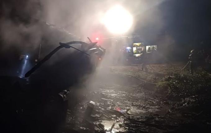 Animais morrem em incêndio de galpão em Itapiranga