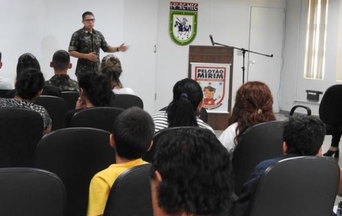 Pelotão Mirim teve aula inaugural nesta quinta-feira (2)