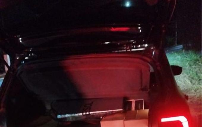 Polícia apreende R$ 7 mil em vinhos argentinos contrabandeados em Flor do Sertão