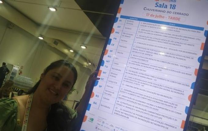 Campo Erê participa do Congresso Nacional de Saúde