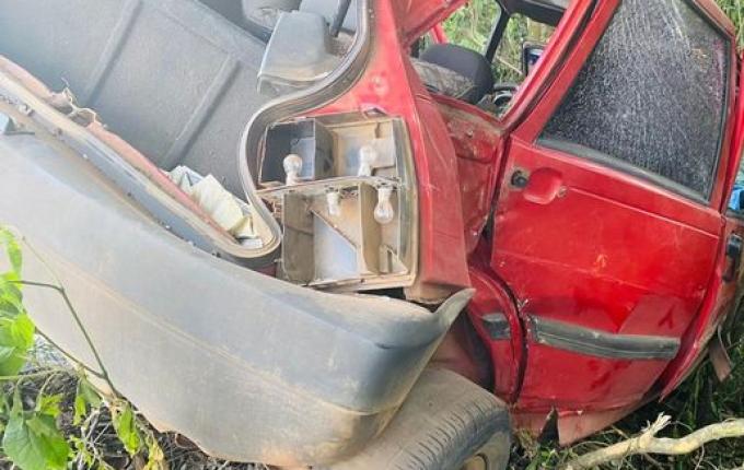 Vítima de acidente na SC 163 aguarda leito de UTI; estado de saúde é considerado grave