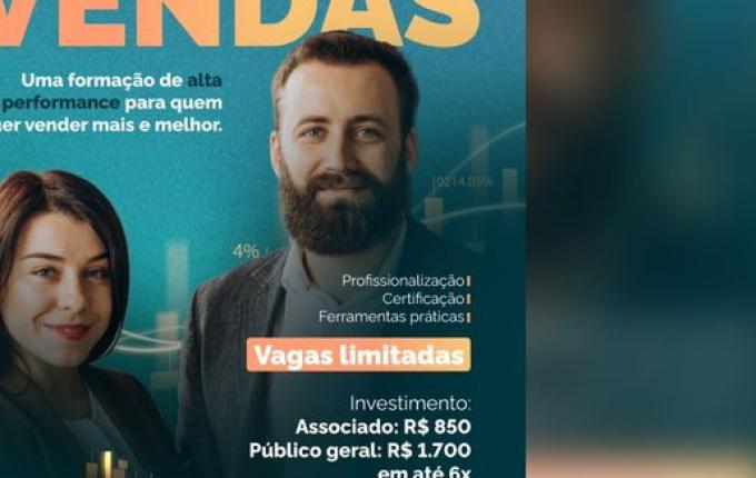 CDL e Sebrae lançam Escola de Vendas inédita em São Miguel do Oeste