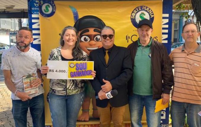 Moradora de São Miguel do Oeste fatura 4 mil em prêmio da Sorte Mania