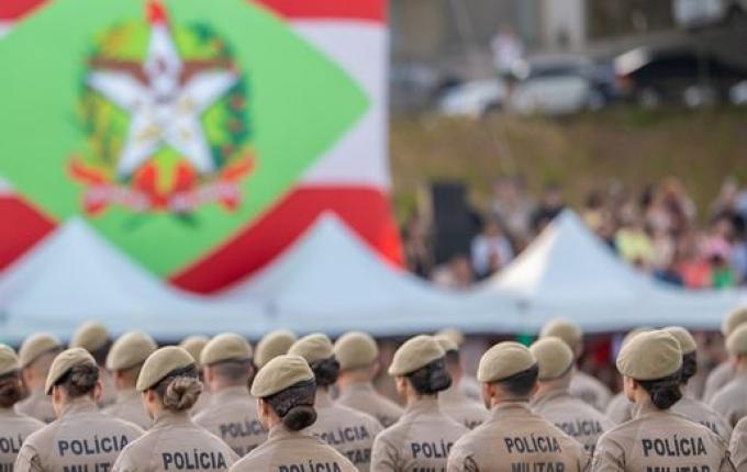 Polícia Militar abre 1.465 vagas temporárias em SC; São Miguel do Oeste terá duas turmas de formação