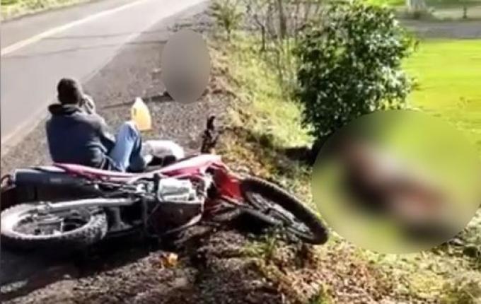 VÍDEO: Imagens mostram colisão de moto contra cavalo em Maravilha