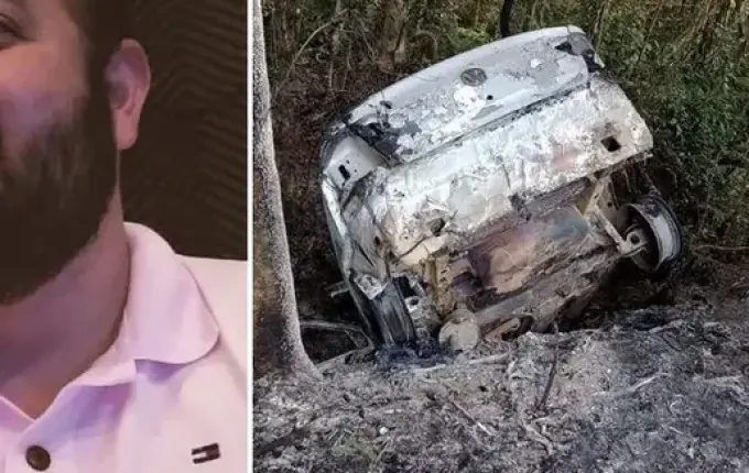 Radialista de SC é achado morto perto de carro incendiado