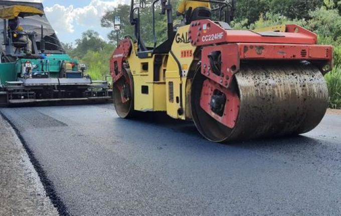 Trabalhos de fresagem na SC-163 são retomados