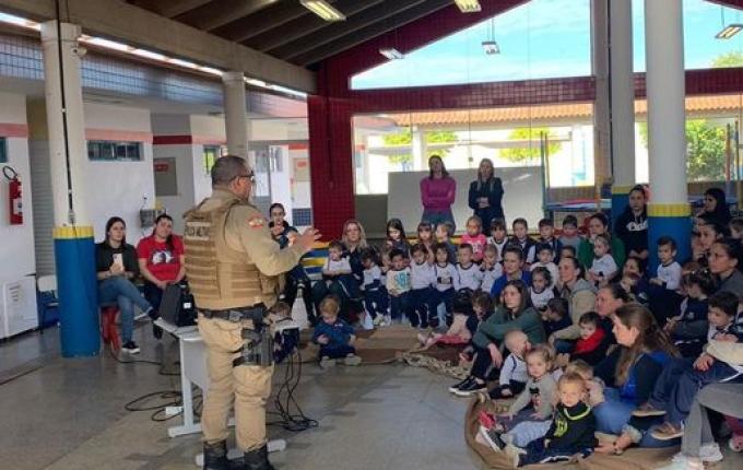 Polícia Militar inicia operação “Minha Escola” em São Lourenço do Oeste e região