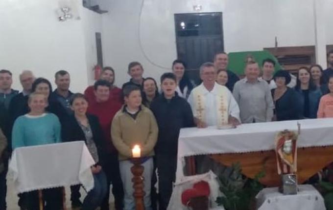 Iniciado roteiro de visitas com imagem do padroeiro São Miguel Arcanjo