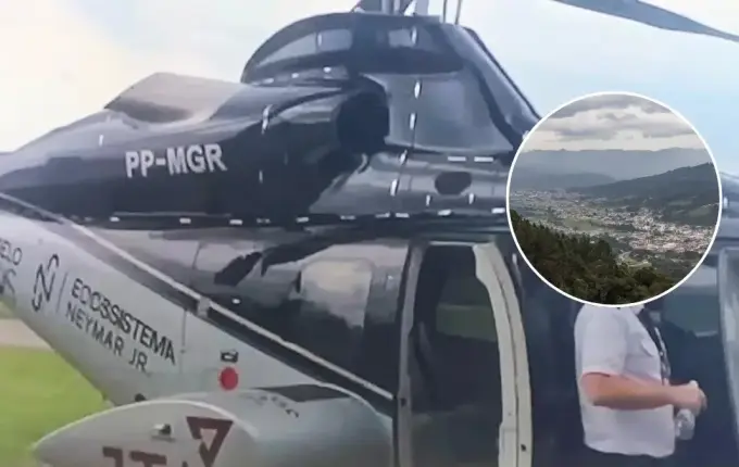 Bombeiros fazem buscas por helicóptero desaparecido em Urubici