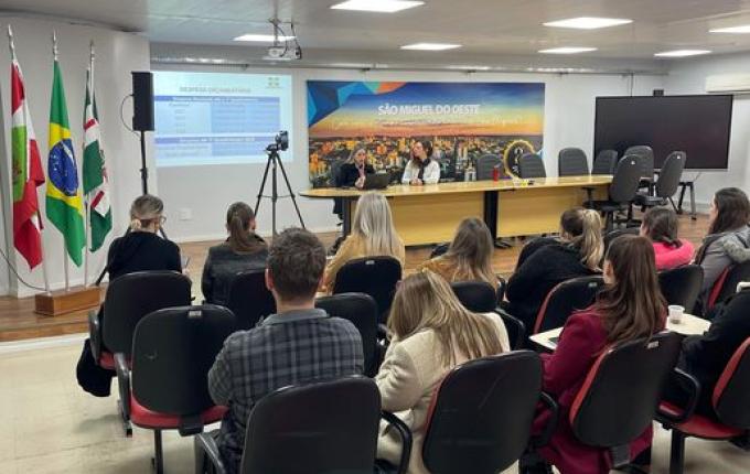 Audiência Pública apresenta números do 1º quadrimestre de 2025 em São Miguel do Oeste