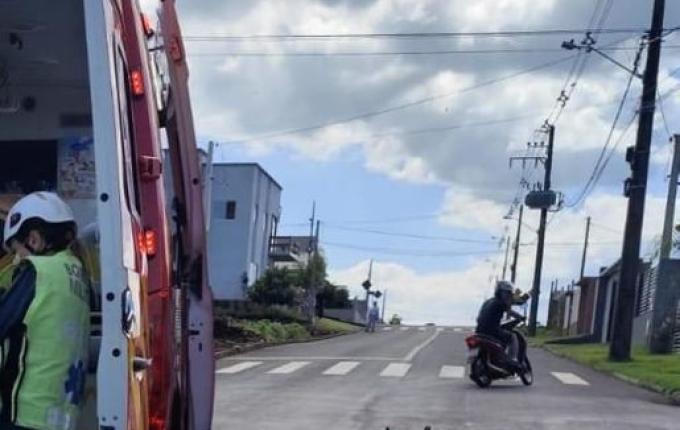 Criança de 5 anos fica ferida em atropelamento em Quilombo