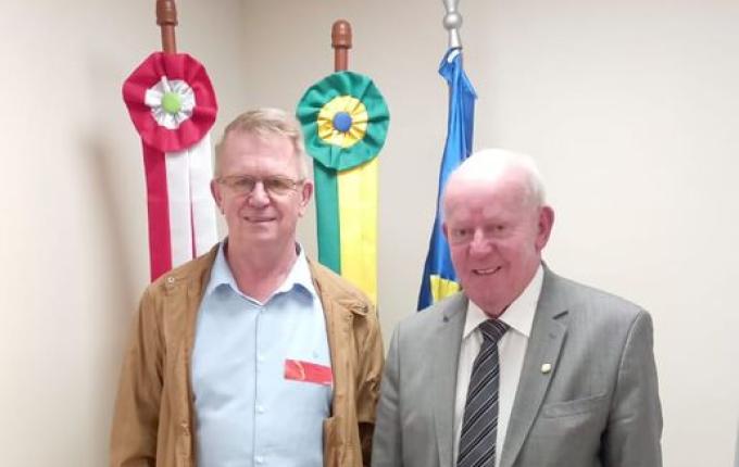 Mondaí busca recursos estaduais para saúde, educação e infraestrutura