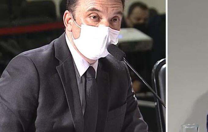 VÍDEO: Ex-secretário de Saúde de SC depõe na CPI dos respiradores