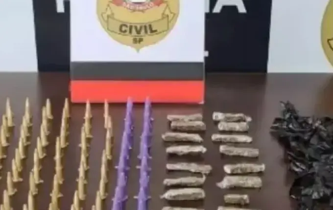 Primeira apreensão de droga "efeito zumbi" em SC é registrada em caixa de encomenda