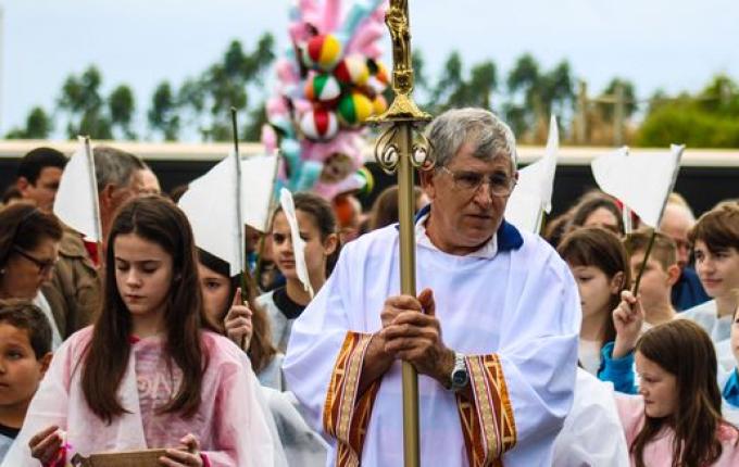 Fiéis acompanham missa de Nossa Senhora do Caravaggio em Guaraciaba