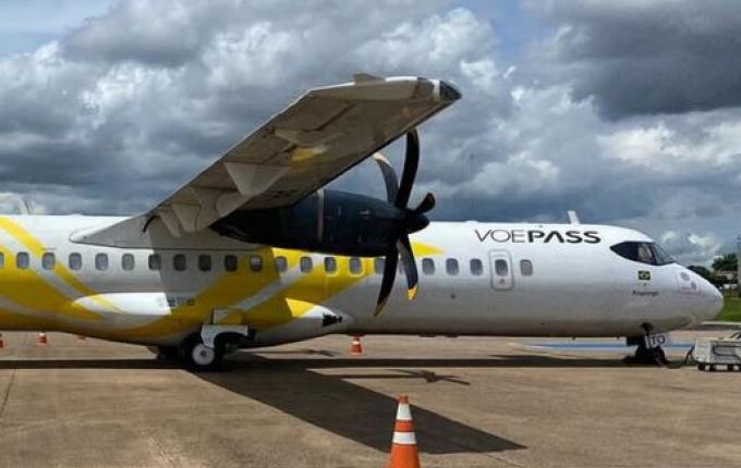Suspensão de operações da Voepass por falta de segurança afeta voos em SC