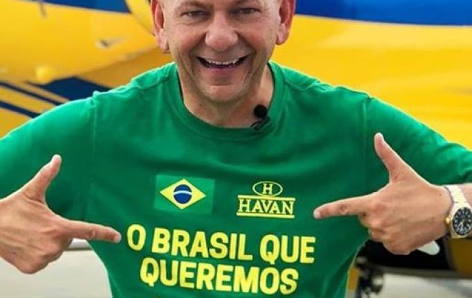 Celular e computador de Luciano Hang são apreendidos em operação