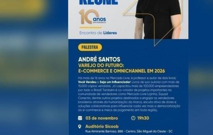 Sesc promove encontro com embaixador do Mercado Livre nesta segunda-feira em SMO