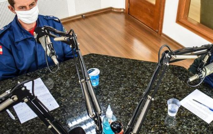 OUÇA: Major Eidt do Corpo de Bombeiros fala sobre incêndios