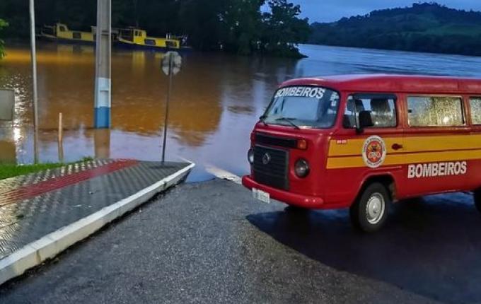 Defesa Civil de Mondaí alerta para risco de inundações devido à enchente do Rio Uruguai