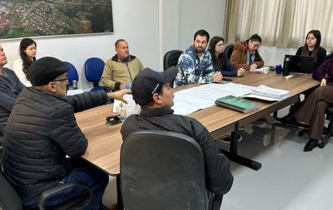 CMDU realiza reunião para avaliar andamento de loteamentos em Guarujá do Sul