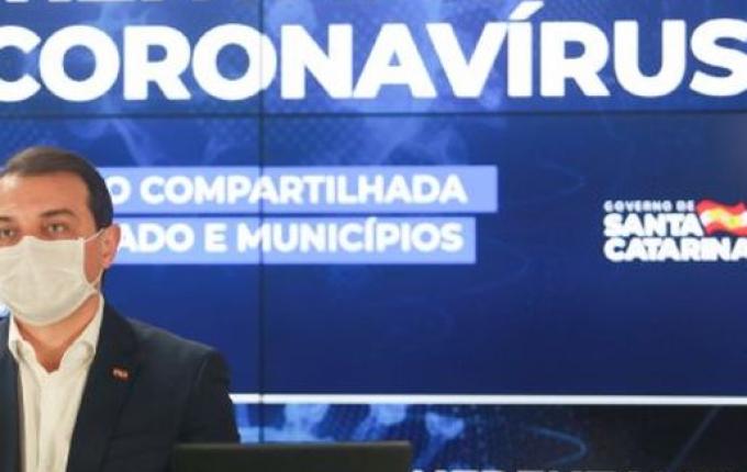 Governador Carlos Moisés testa positivo para novo coronavírus
