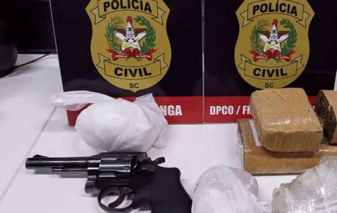 Polícia faz nova apreensão de drogas em Itapiranga