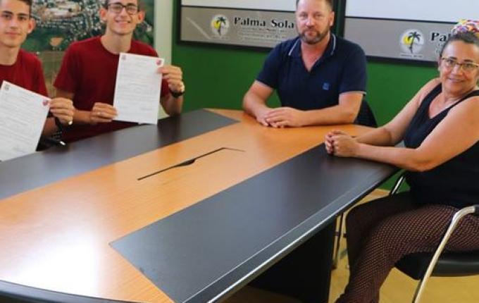 Atletas de Palma Sola participam de testes no Flamengo