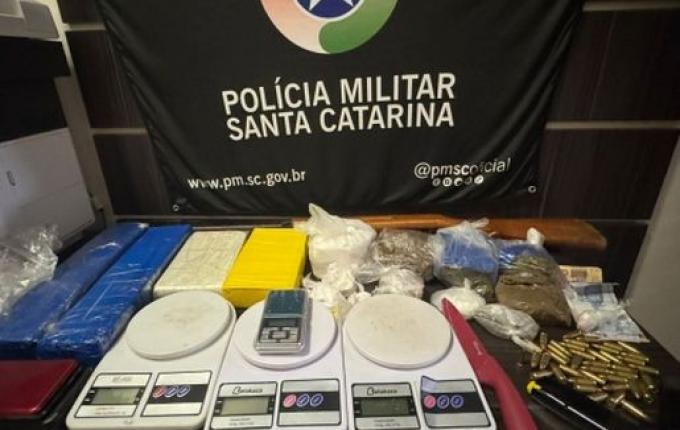Polícia prende seis pessoas por tráfico e apreende armas em Caibí