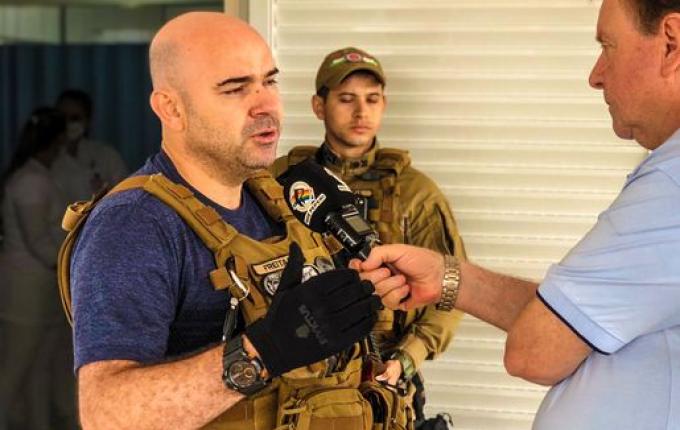 Suspeito de matar quatro pessoas em Campo Erê se apresenta a polícia