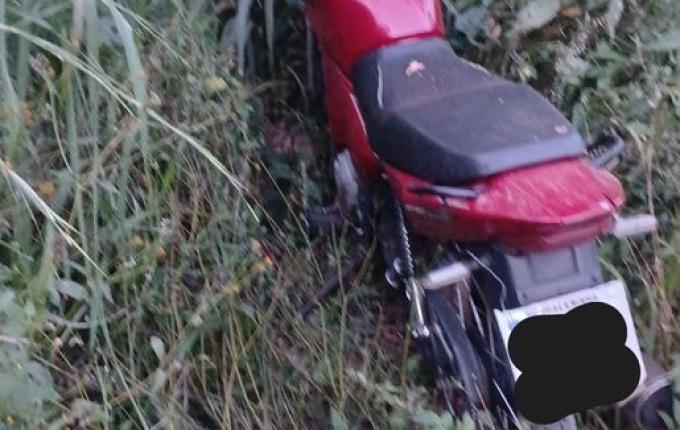 Polícia Militar recupera motocicleta furtada no interior de Iraceminha