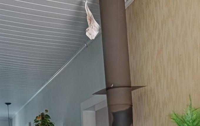 Princípio de incêndio em lareira mobiliza Bombeiros, em Mondaí