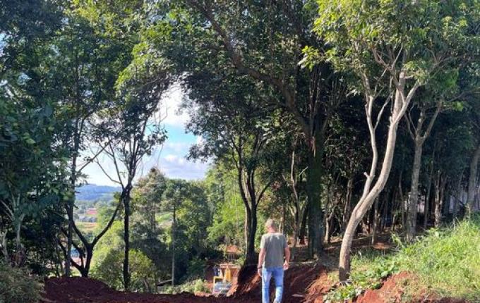 Novo desvio para acesso à BR-163 começa a ser construído em Guaraciaba