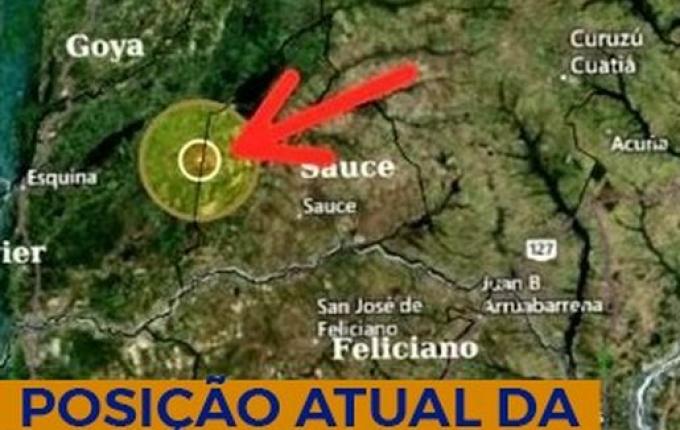 Nuvem de gafanhotos permanece na Argentina e se afasta da fronteira com o Brasil