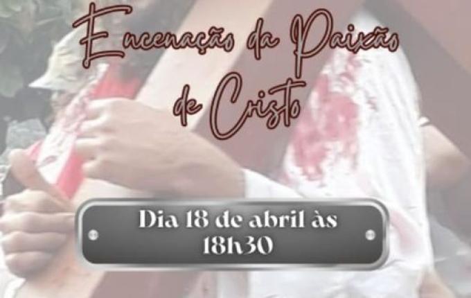 Tudo pronto para encenação de Paixão e Morte de Cristo em Itapiranga