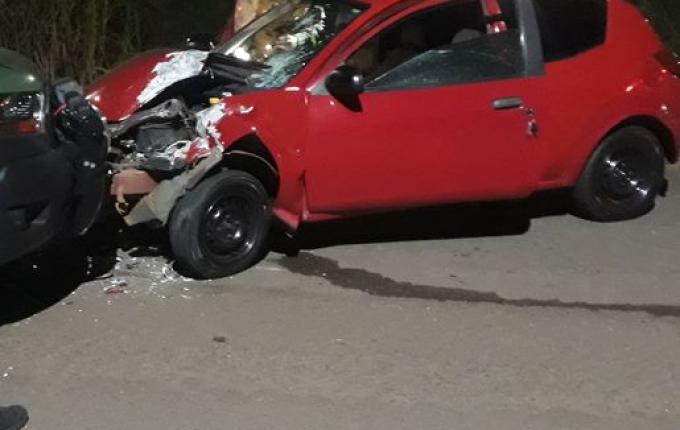 Perseguição termina em acidente em São Miguel do Oeste