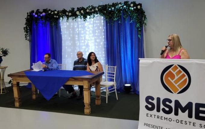 Sisme Extremo-Oeste empossa nova diretoria para o quadriênio 2024-2028