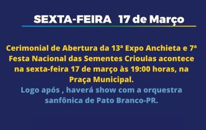 Exposição de animais será uma das novidades da 13ª Expo Anchieta