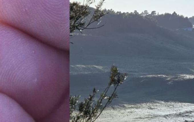 SC registra geada e temperaturas próximas de 0°C em pleno novembro