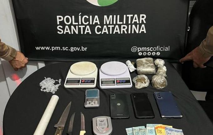 Dois homens são presos por tráfico de drogas em Itapiranga