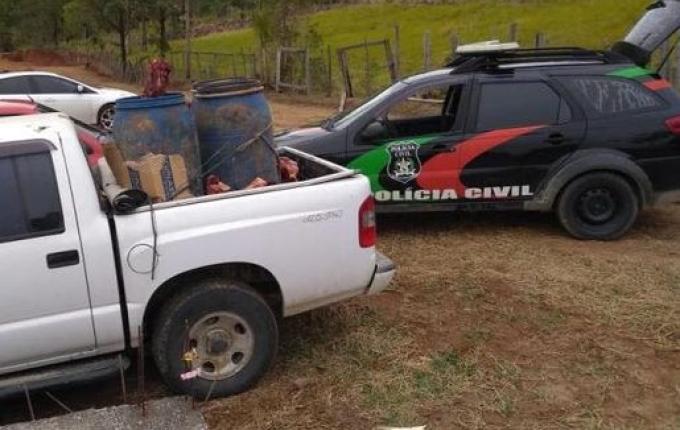 Polícia fecha abatedouro clandestino de cavalos no Sul de SC
