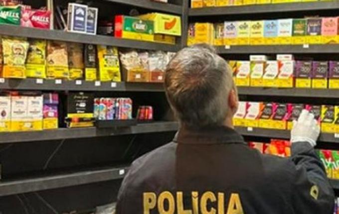 PF apreende cerca de 500 cigarros eletrônicos contrabandeados em Chapecó