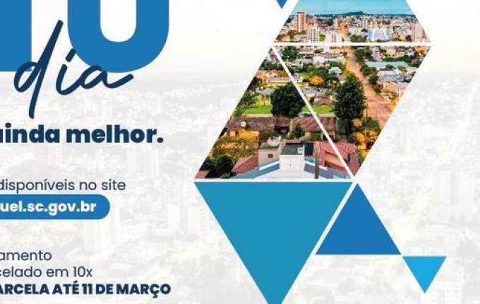 Cota única ou primeira parcela do IPTU de SMO vence na segunda-feira