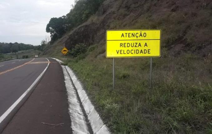 SC 161: nova sinalização deve evitar mais acidentes no trecho da rodovia em Romelândia