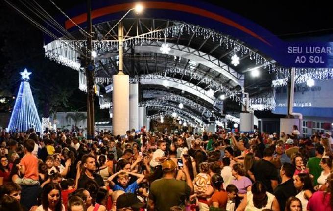 Grande público participa da Abertura do Natal Encantado em Guaraciaba