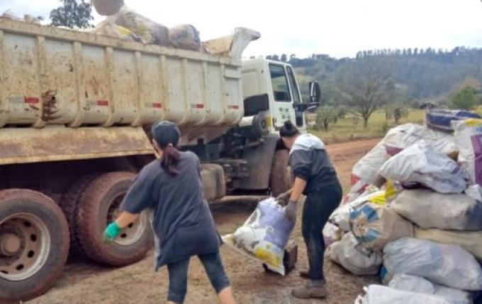 SMO: Coleta no Meio Rural recolheu 50 toneladas de materiais