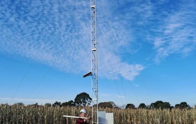 Campo Erê ganha estação meteorológica de alta tecnologia no Cedup através da Epagri