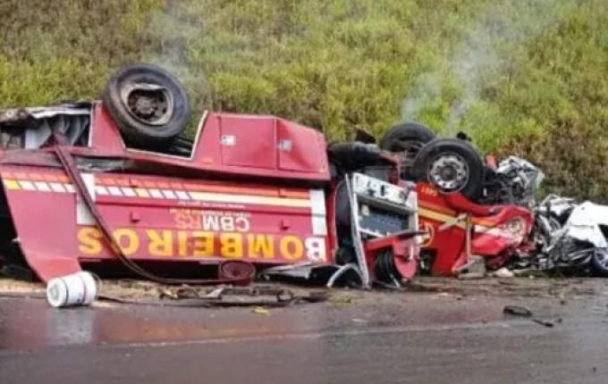 Quem são os bombeiros que morreram em grave acidente no RS