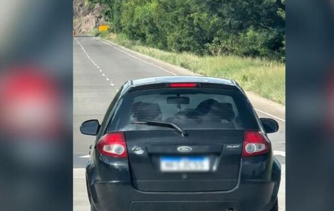 Motorista flagra casal em ato sexual dentro de carro em movimento na BR-163